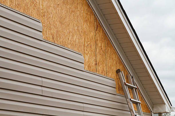 Professional Siding Inspection technician working in Rheems, PA